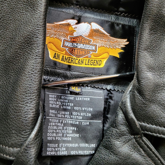 Men's Harley-Davidson Nevada Style leather jacket - Picture 3 of 7